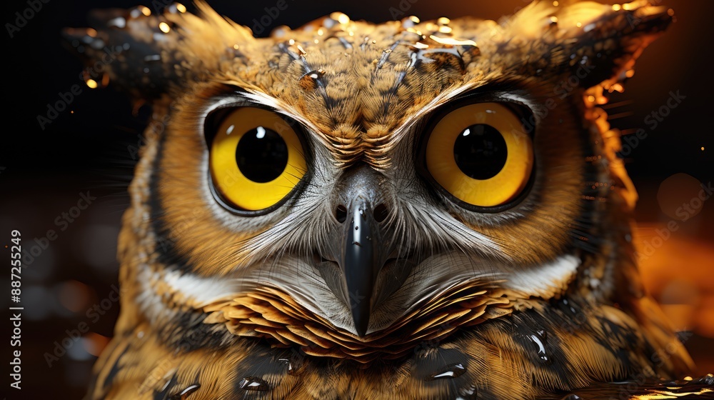 great owl HD 8K wallpaper Stock Photographic Image great owl HD 8K wallpaper Stock Photographic Image