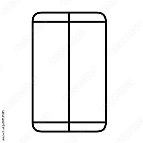 A versatile table layout template with a nice minimalist design