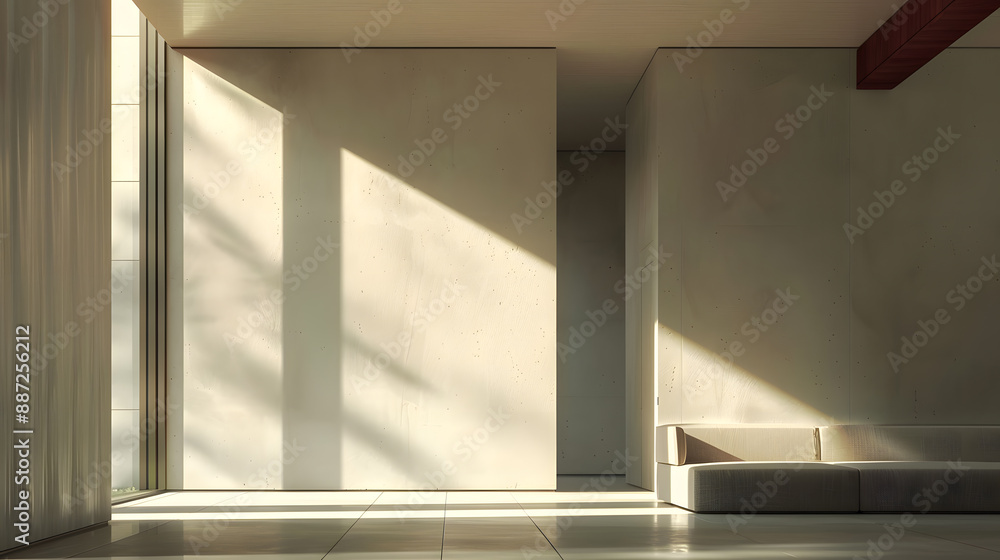 Fototapeta premium Minimalist realistic setup