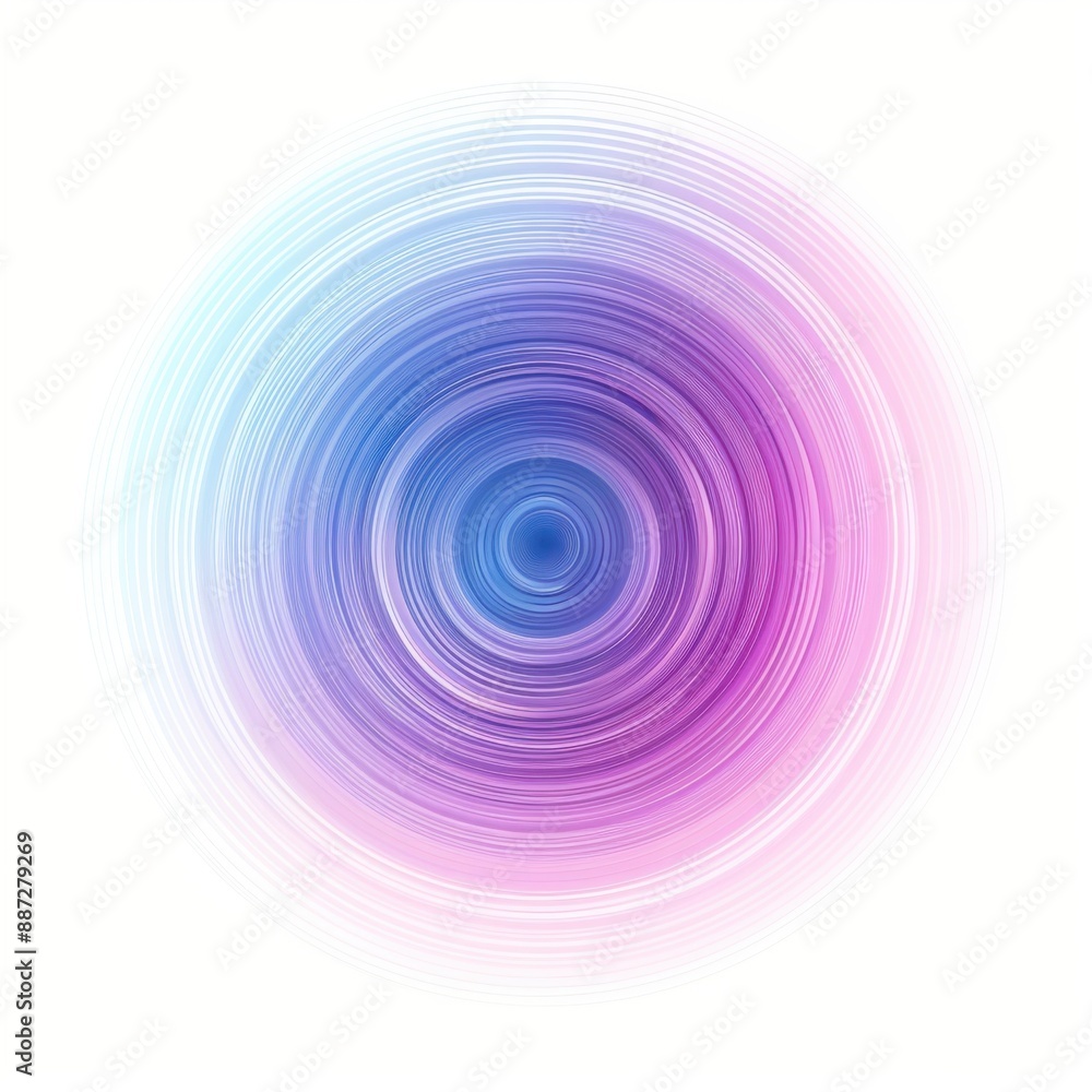 Serene Radial Gradient Abstract Background in Soft Tones on White - Digital Painting Concept Serene Radial Gradient Abstract Background in Soft Tones on White - Digital Painting Concept