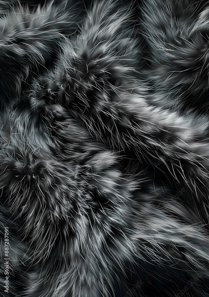 Fototapeta premium close up of fur texture