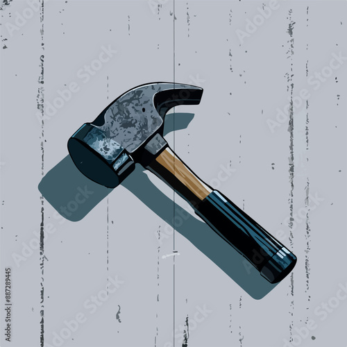 A Hammer Vector illustration 