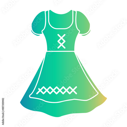 dirndl Gradient icon