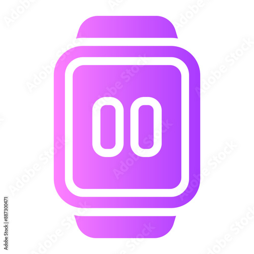 wristwatch Gradient icon