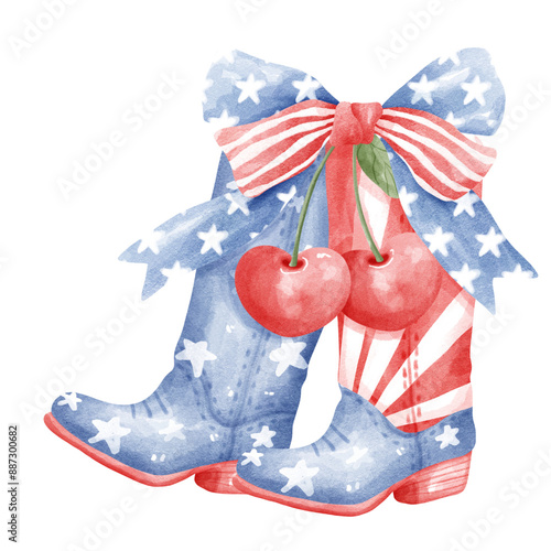 4th Of july Boot