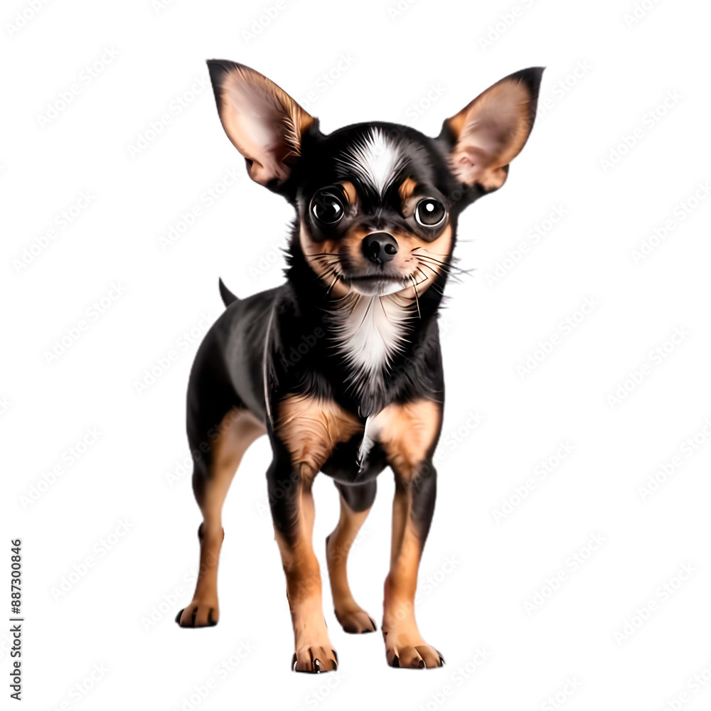 Chihuahua on a transparent background Chihuahua on a transparent background