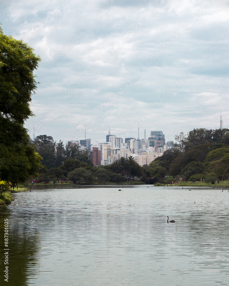 Fototapeta premium ibirapuera lake