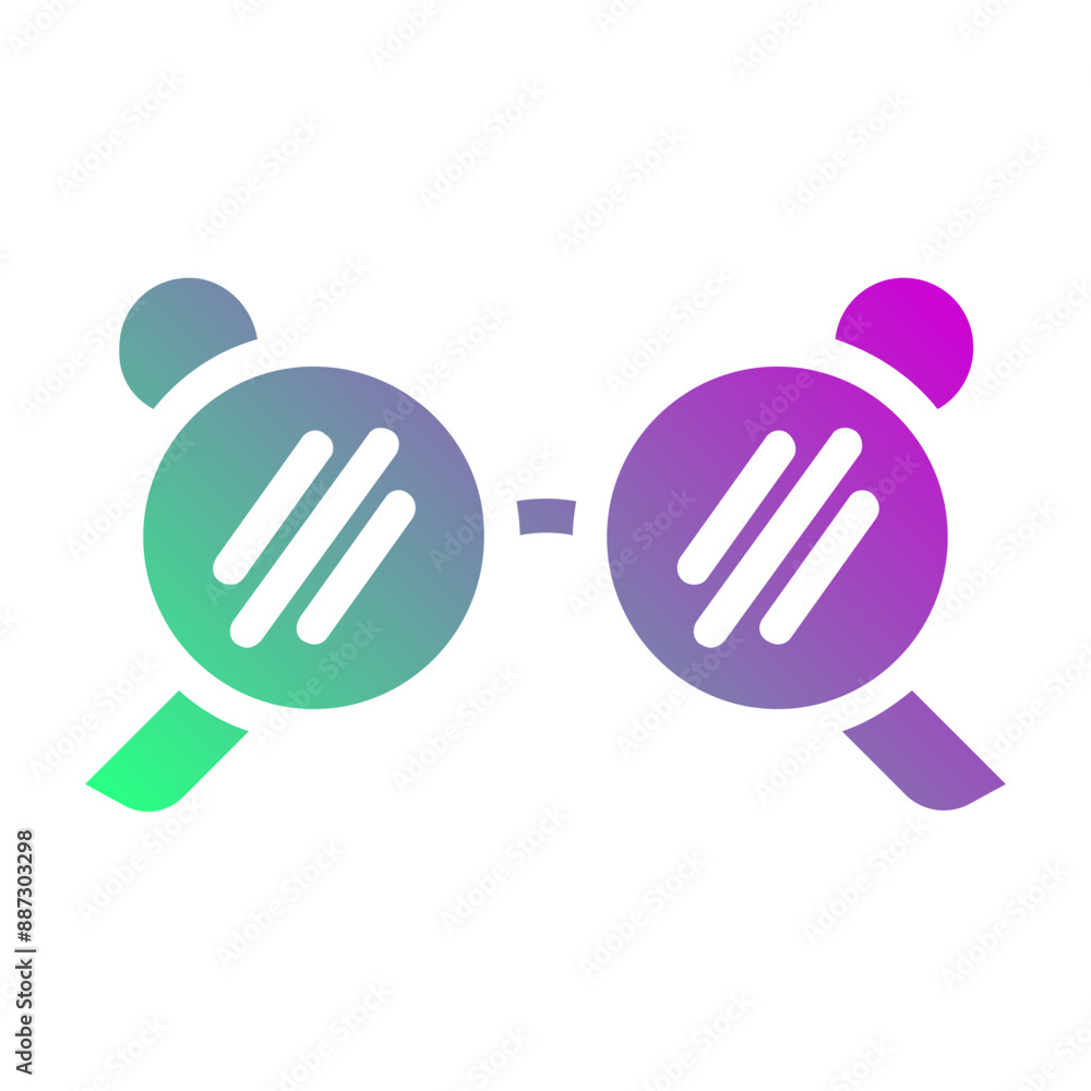 Obraz premium glasses icon