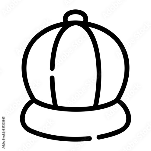 cap Line Icon