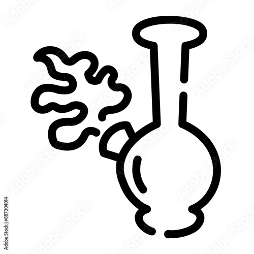 bong Line Icon