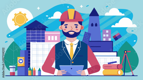 Vector de arquitecto