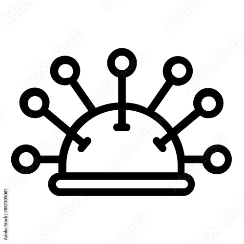 pin cushion icon