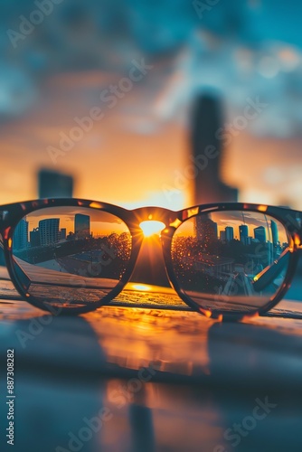 Glasses are a window to the world,.They let us see the world in a different way