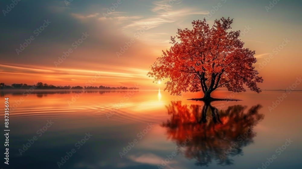Obraz premium beautiful landscape backgrounds photography