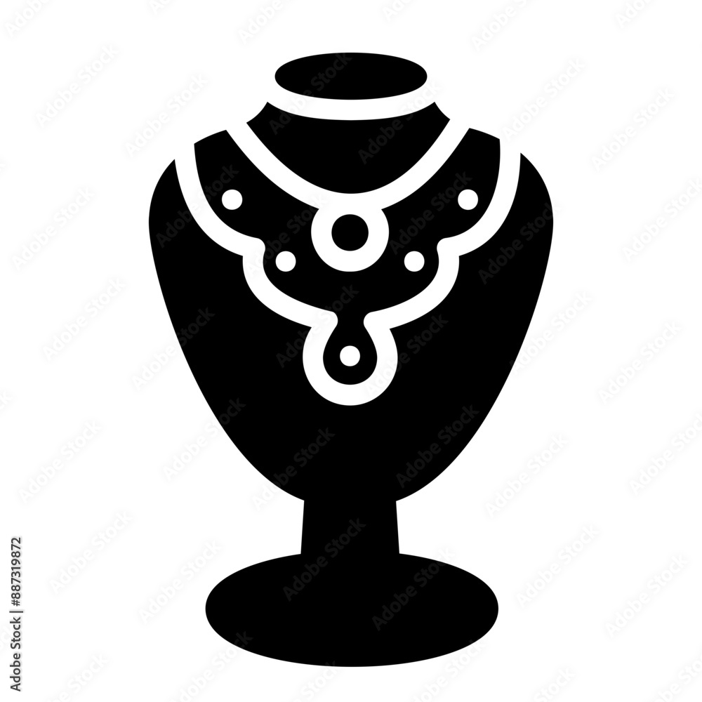 Obraz premium jewelry Solid icon