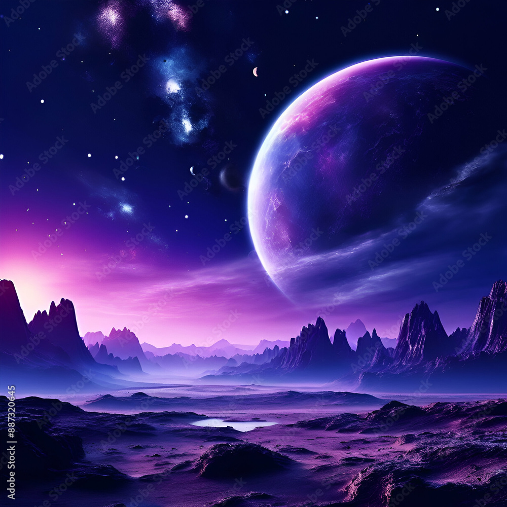 night sky and moon night sky and moon