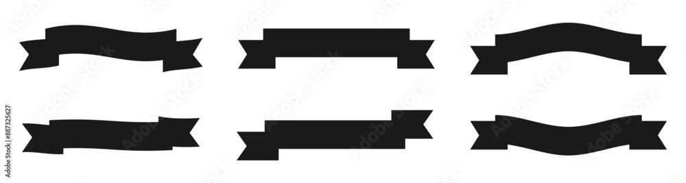 black ribbon decoration black ribbon decoration