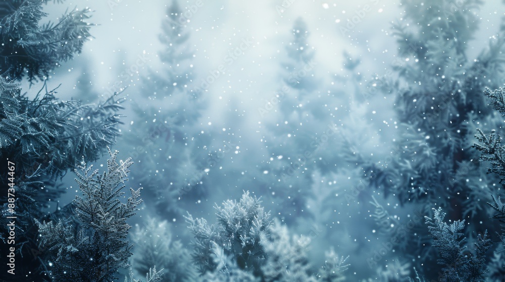 Winter Forest Background. Winter Forest Background.