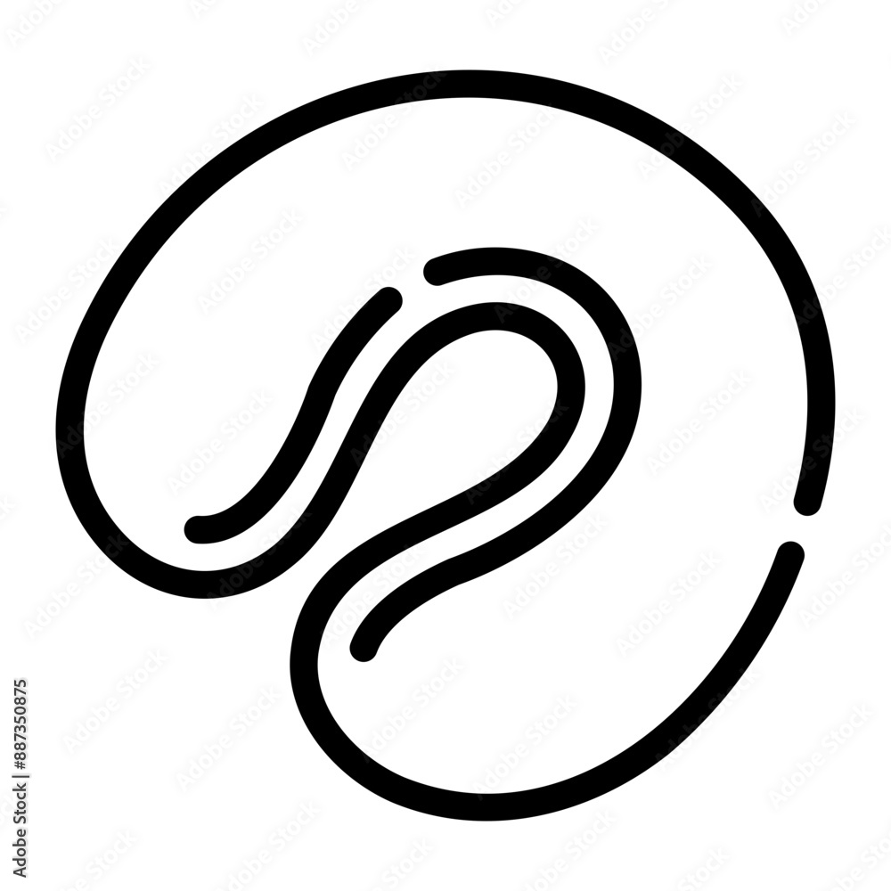 Obraz premium neck pillow Line Icon