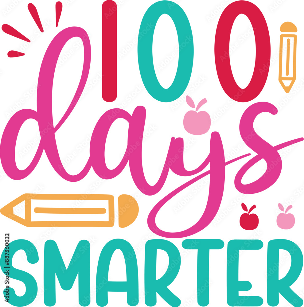 100 days of School SVG, 100 Days of quotes svg Shirt Design 100 days of School SVG, 100 Days of quotes svg Shirt Design