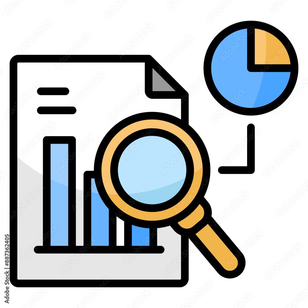 Learning Analytics Icon Element For Design Learning Analytics Icon Element For Design