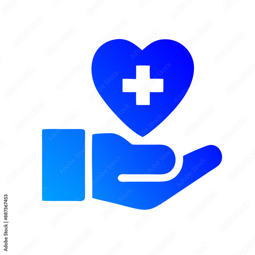 Fototapeta premium Health Care Icon