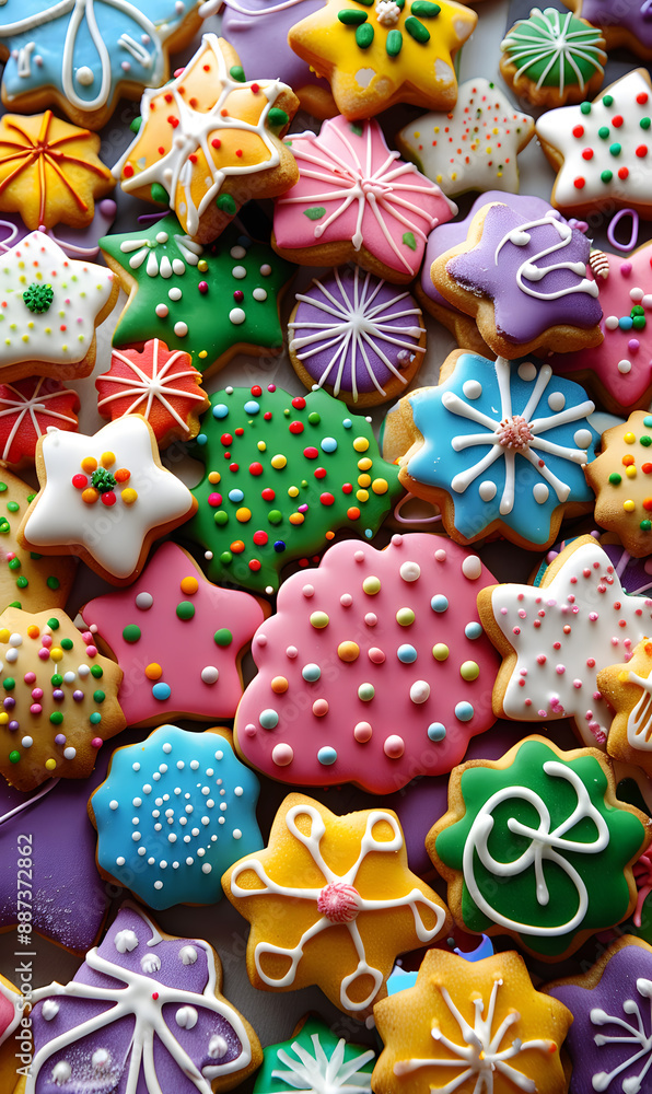 cookies and bread in an illustrator doodle graphic style cookies and bread in an illustrator doodle graphic style