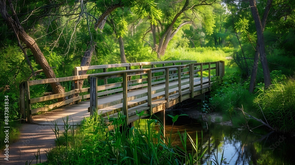 Sioux Falls Nature Conservation Area at Sertoma Park The Vibrant Greenway Walking Trails Summer Landscape along the Big Sioux River in South Dakota : Generative AI Sioux Falls Nature Conservation Area at Sertoma Park The Vibrant Greenway Walking Trails Summer Landscape along the Big Sioux River in South Dakota : Generative AI