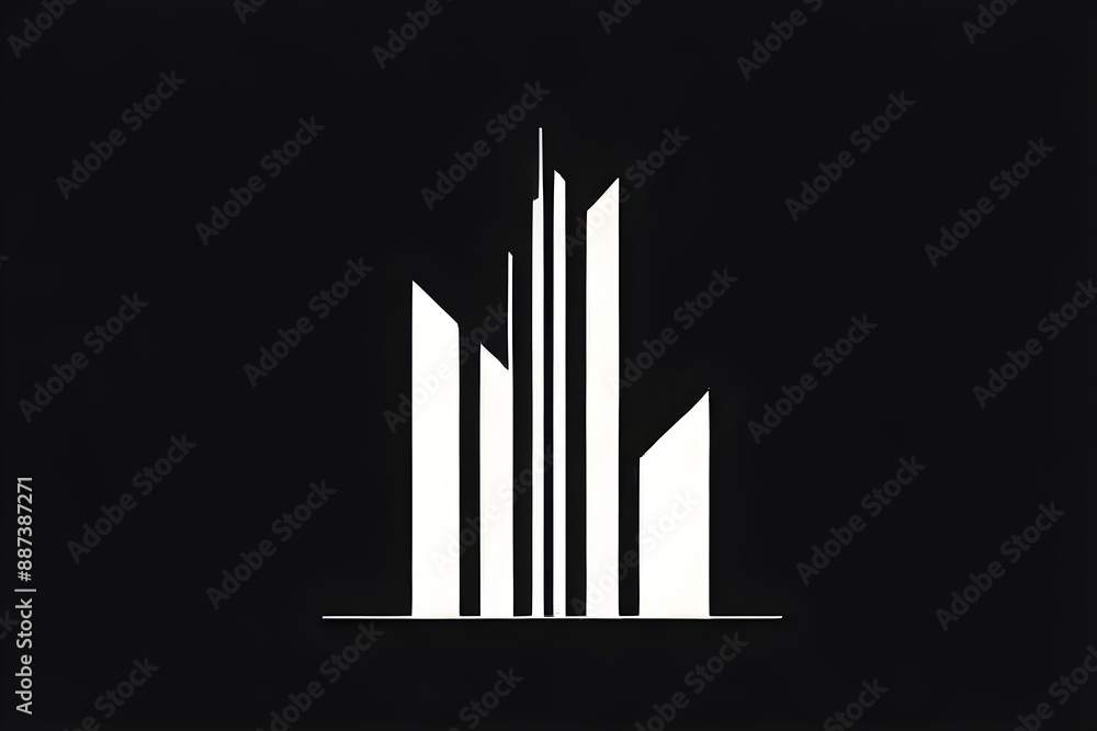 abstract wallpaper illustration symbolizing architecture in simple geometric forms abstract wallpaper illustration symbolizing architecture in simple geometric forms