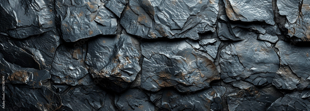 Dark Stone Black Abstract Background with Rough Texture and High Detail for Web Banner Design Dark Stone Black Abstract Background with Rough Texture and High Detail for Web Banner Design