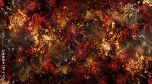 background with red and yellow colors © AA