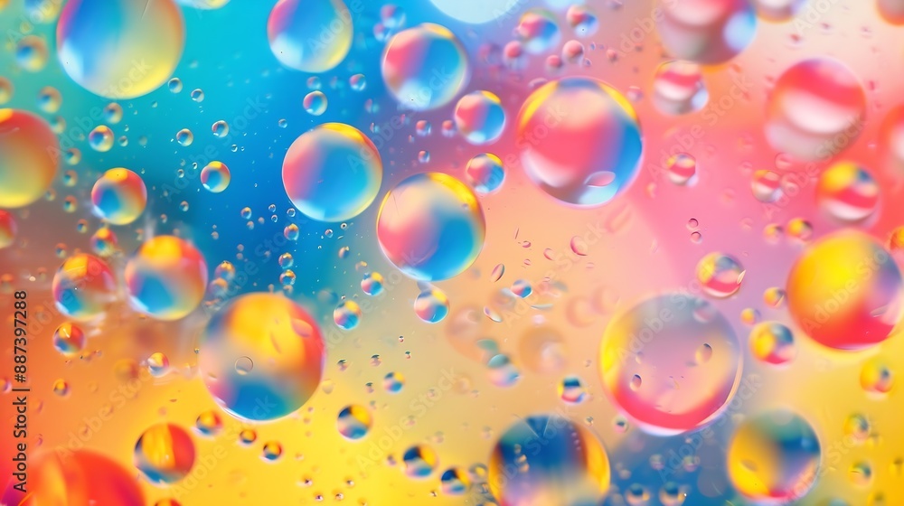 4K Ultra HD Video Abstract Colorful Patterns of Oil Drops in Water Against Vibrant Defocused Background Extreme Closeup : Generative AI 4K Ultra HD Video Abstract Colorful Patterns of Oil Drops in Water Against Vibrant Defocused Background Extreme Closeup : Generative AI