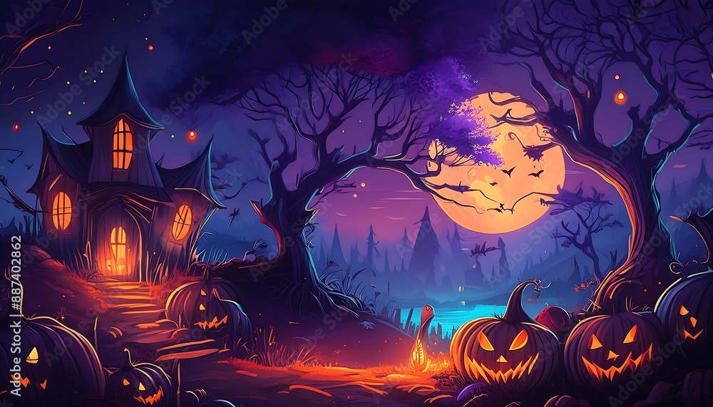 halloween background with pumpkin halloween background with pumpkin