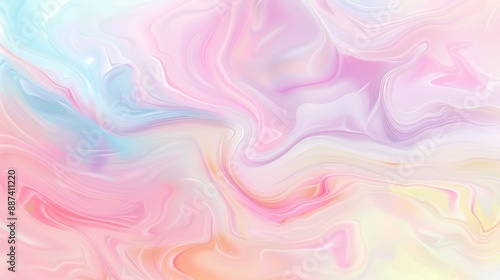 Abstract random color liquid marble background