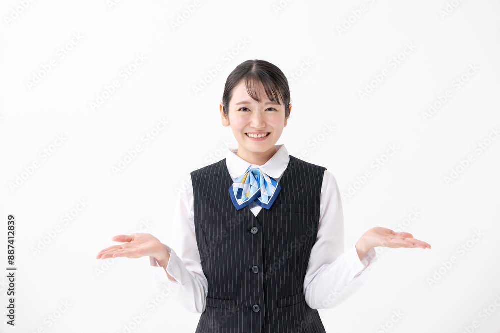 ビジネス・比較・比べる・女性 ビジネス・比較・比べる・女性