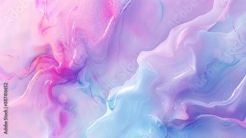 Abstract random color liquid marble background