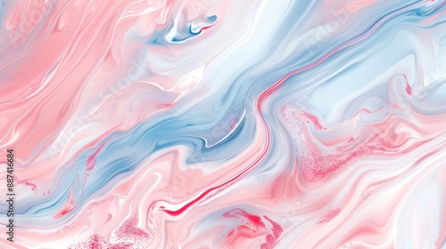 Abstract random color liquid marble background