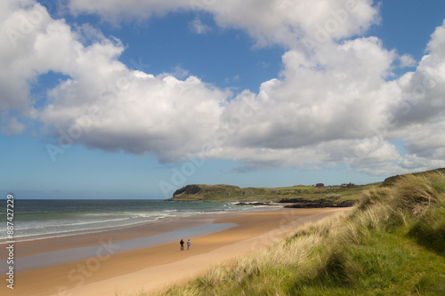 Culdaff Beach in County Donegal, Ireland