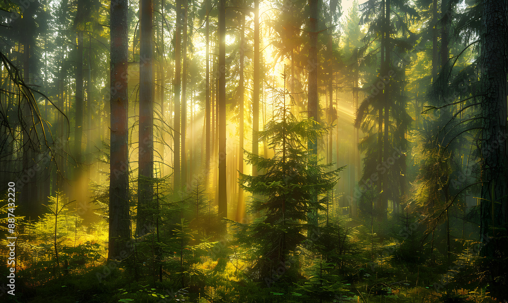 Naklejka premium Beautiful views and nature