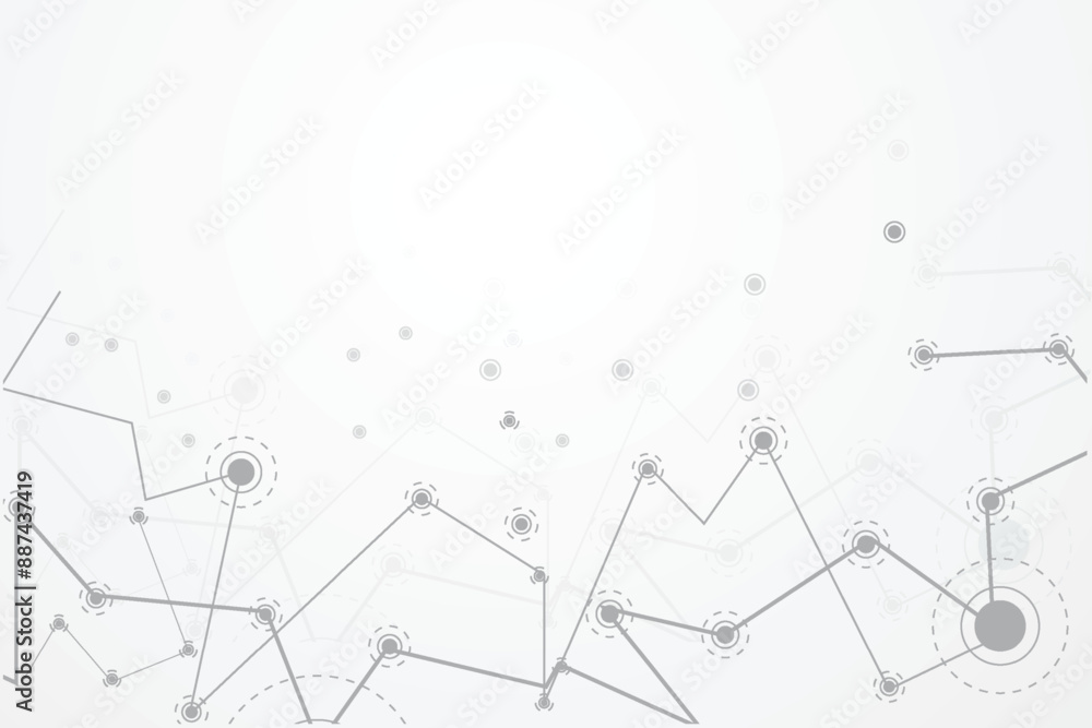 Abstract connecting dots and lines Connection science Abstract connecting dots and lines Connection science