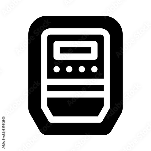 riot shield glyph icon