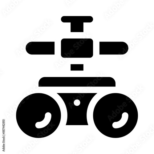 night vision glyph icon