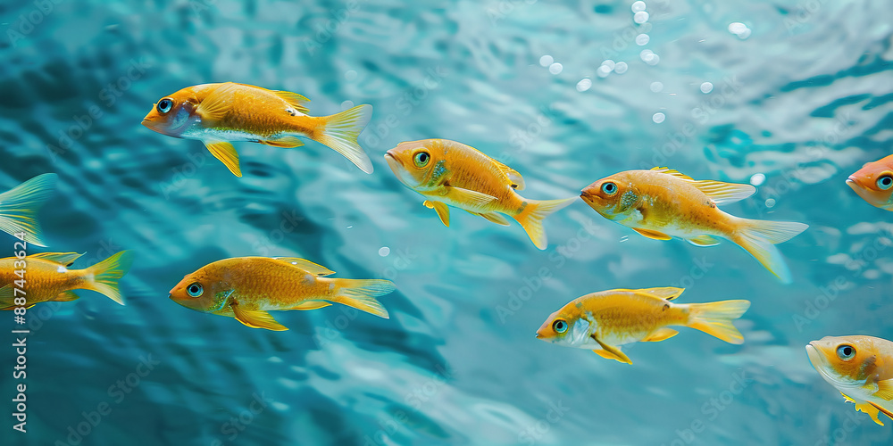 fish in aquarium fish in aquarium