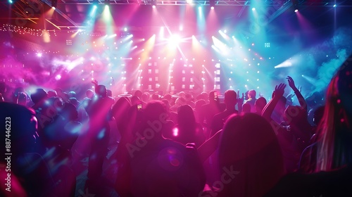 Wallpaper Mural Nightlife and Entertainment A lively nightclub scene Torontodigital.ca