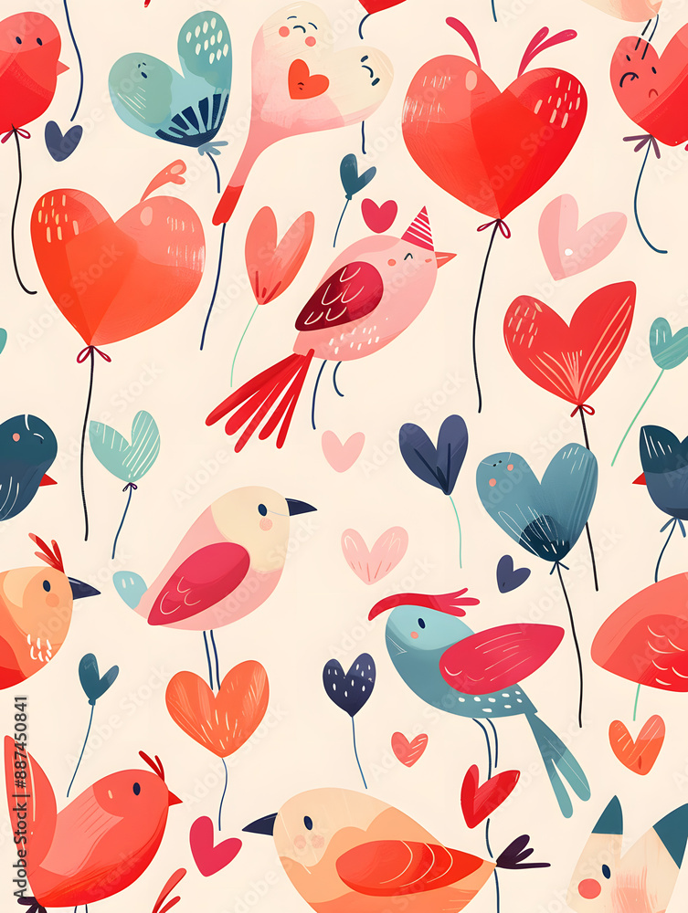 Valentine's Day cartoon cards Valentine's Day cartoon cards