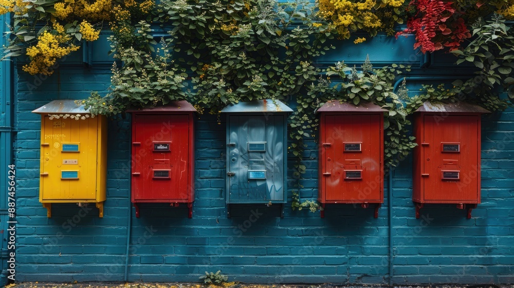 An email marketing scene, showing customer engagement in a professional manner An email marketing scene, showing customer engagement in a professional manner