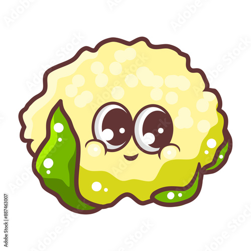 Veggie Cute Character - Icon Set