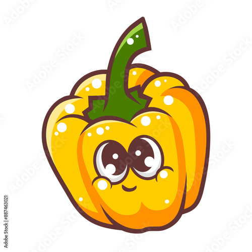 Veggie Cute Character - Icon Set