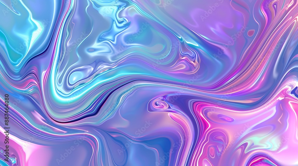 Obraz premium Mesmerizing Chromatic Fusion