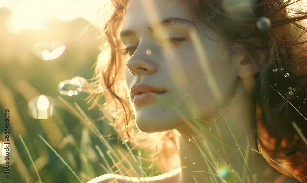 graphic advertising images focusing on beauty and hair graphic advertising images focusing on beauty and hair